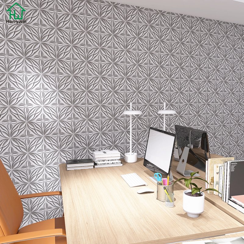 Hot rated 3d wallpaper roll papier peint mural self adhesive vinyl wall paper decorations for home