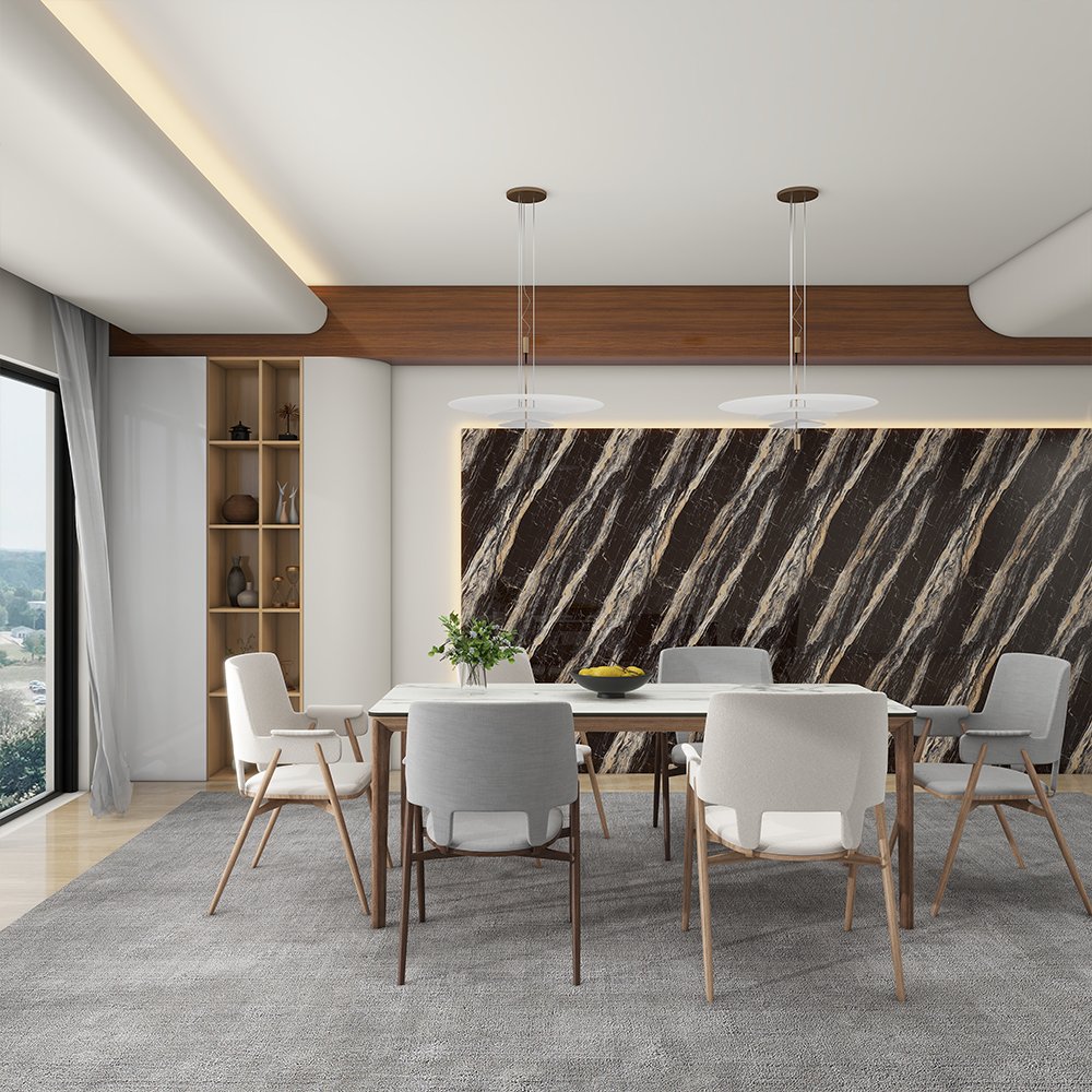 Waterproof Foam Wallpaper Soft and Durable Interior Decor Wall Sticker for Living Room for Decorative Use