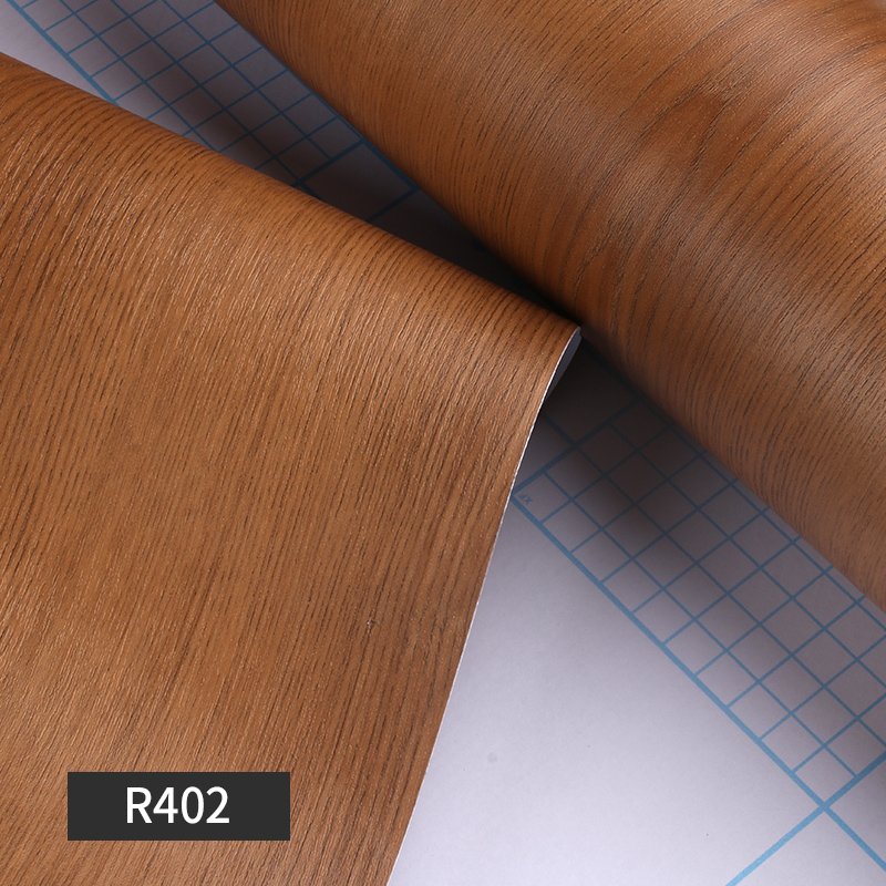 Retro Wood Grain Self-Adhesive Wallpaper Peel And Stick Waterproof Stickers Removable Anti-Scratch Stickers For Kitchen