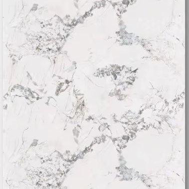 Modern 2.5mm PVC Marble Wall Panel Damask Waterproof Sound-Absorbing UV Fireproof Indoor Home Commercial Decoration Hotels