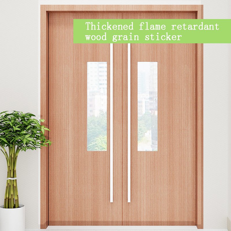 Wood grain wallpaper pvc self adhesive kitchen wallpaper stickers home decoration Water repellent oil peel and stick products
