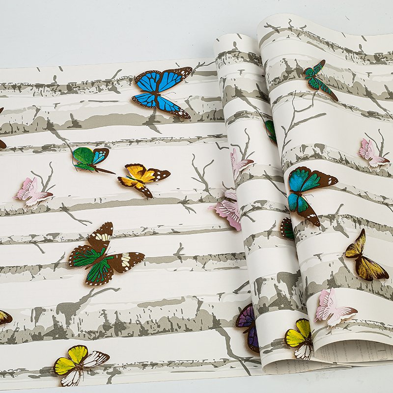 Modern style self adhesive Vinyl wallpapers
