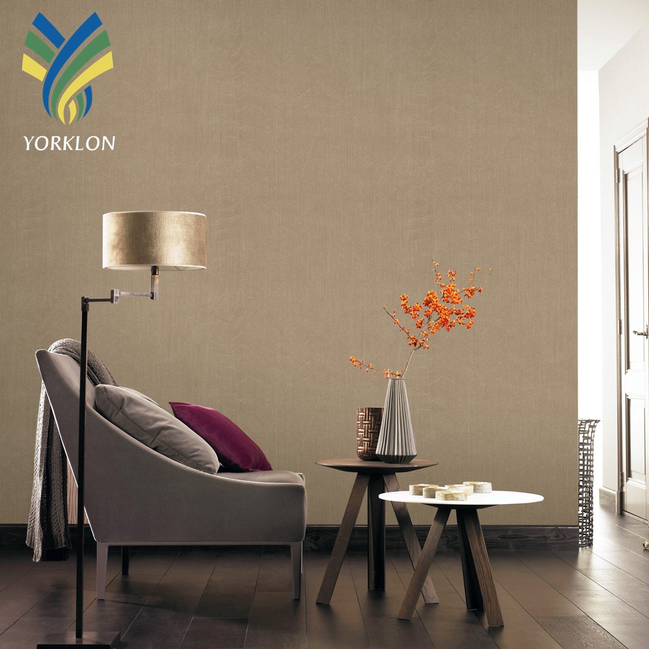 YWP IN Stock Closeout Wall Paper Rolls Wall Decor Background Stripe Vinyl PVC Non Woven Cheap Wallpaper Rolls
