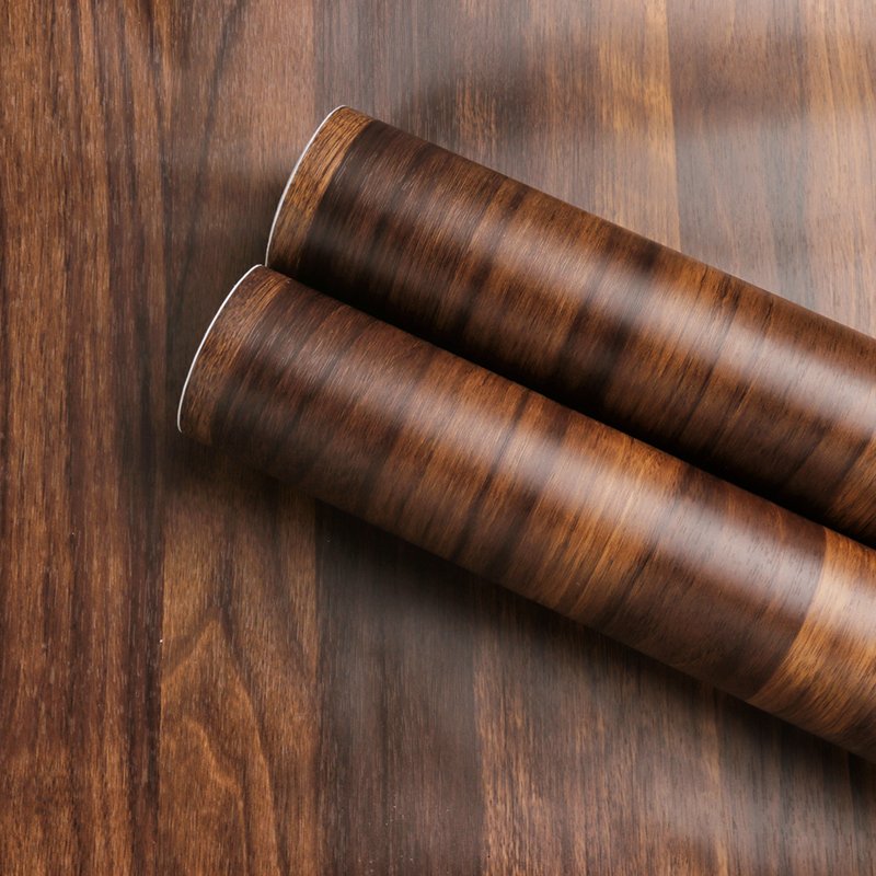 2024 Modern Abstract Wallpaper PVC Self Adhesive Paper Wood Wallpaper Paper Roll