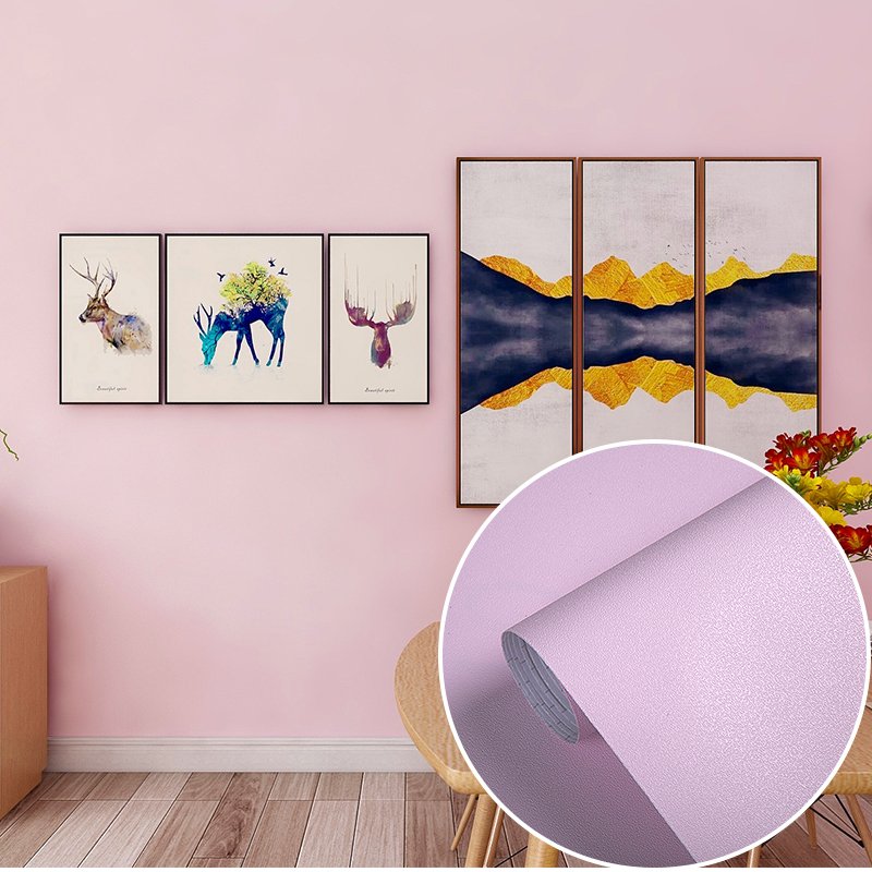 Pink Wallpaper Home Decor Peel and stick Wallpaper Bedroom Self-adhesive Vinyl Wallpaper