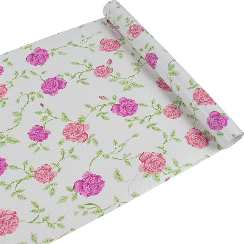 house decor pink floral design interior wallpaper pvc geometric 3d wallpaper home