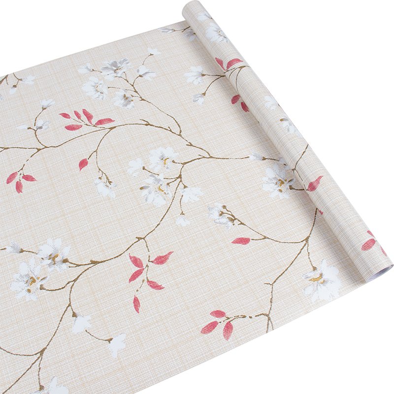 house decor pink floral design interior wallpaper pvc geometric 3d wallpaper home