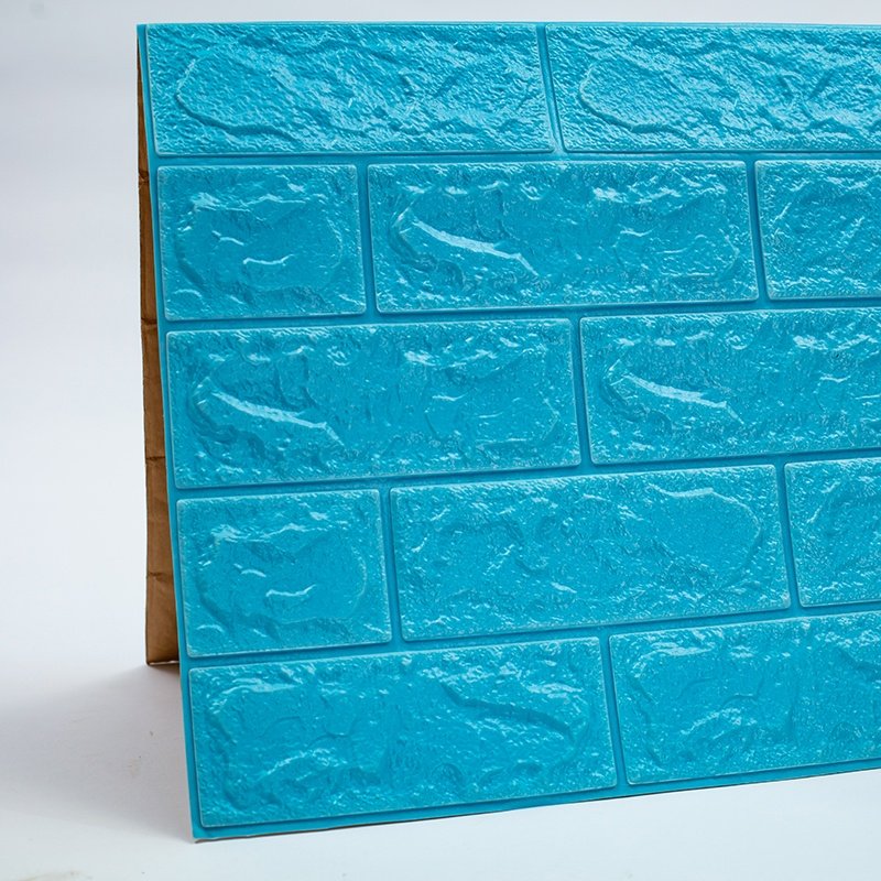 New Design Waterproof Brick Wallpapers PE Film 3d Wallpaper Sticker PE Foam Wallpaper Stickers Home Decoration Soft Roll Modern