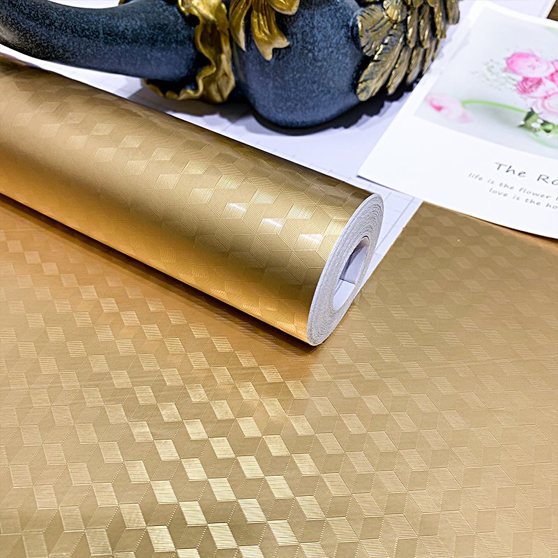 Multi-Size Kitchen Oil-proof Waterproof Stickers Aluminum Foil Kitchen Stove Cabinet Self Adhesive Wall Sticker DIY Wallpaper