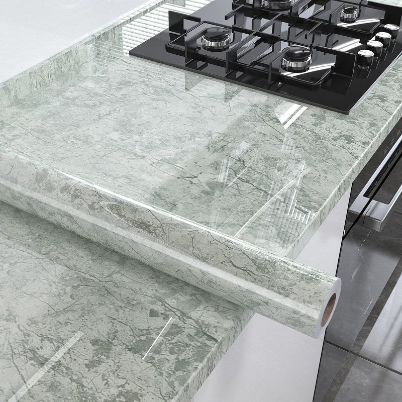 2024 Self Adhesive Removable For Home Decor PVC Marble Sticerk Kitchen Sticker Wholesale