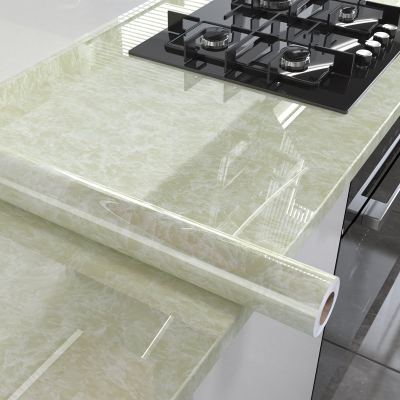 2024 Self Adhesive Removable For Home Decor PVC Marble Sticerk Kitchen Sticker Wholesale