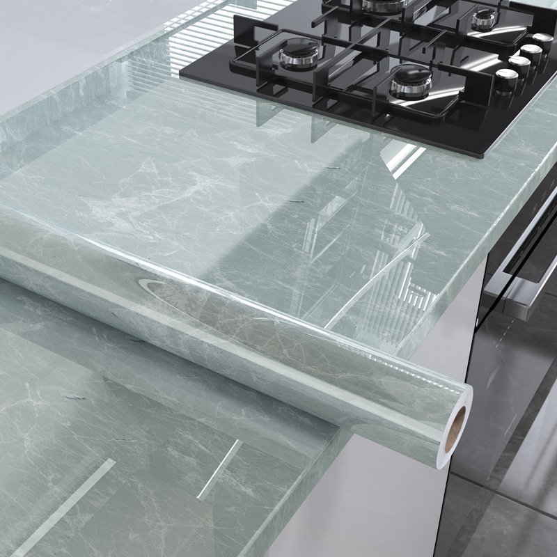 2024 Self Adhesive Removable For Home Decor PVC Marble Sticerk Kitchen Sticker Wholesale