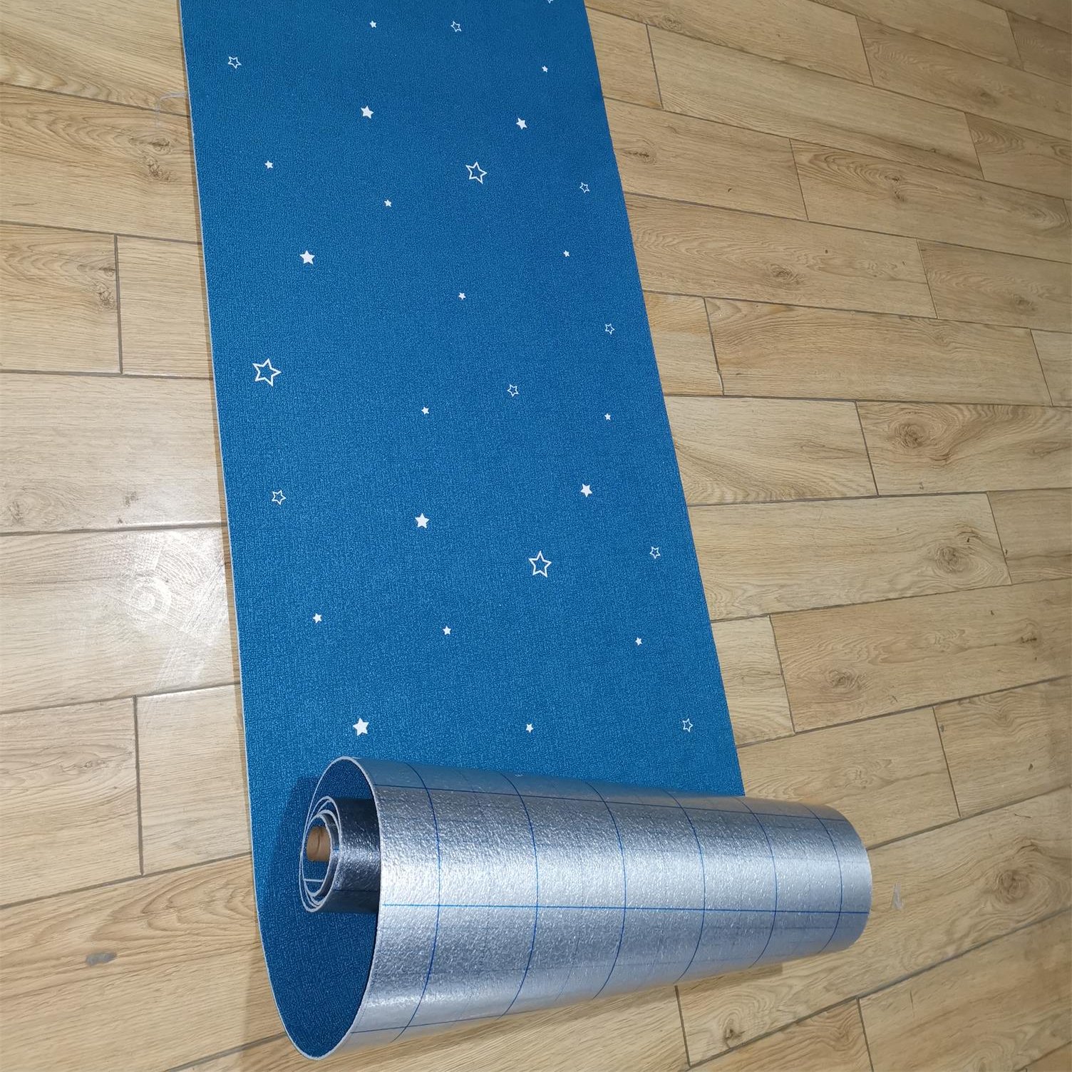 Home decoration waterproof IXPE foam wallpaper rolls interior 3d foam wall sticker self adhesive