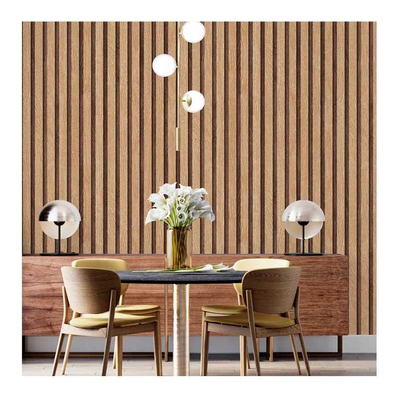 Popular Nature Wood Design Interior Decorative PVC Wallpaper