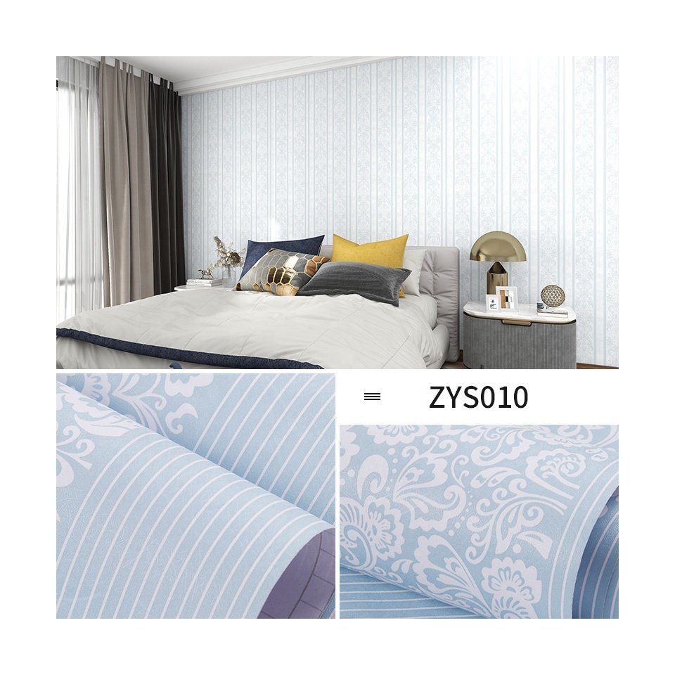 Factory price pvc waterproof wallpaper sticker 3d vinyl home wallpaper designs