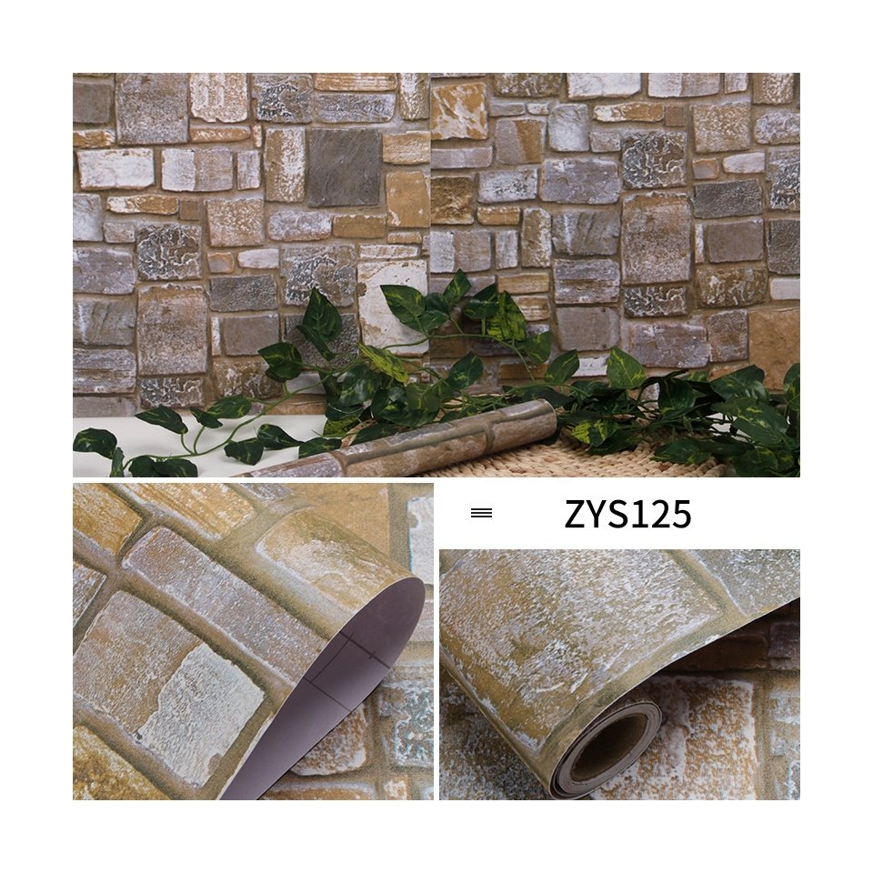 Factory price pvc waterproof wallpaper sticker 3d vinyl home wallpaper designs