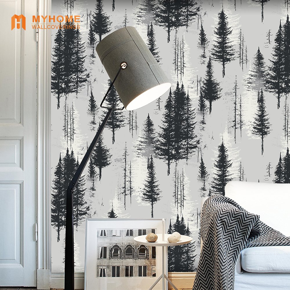 2023 Nonwoven wallpaper new designs wall paper decor Low price wallpaper