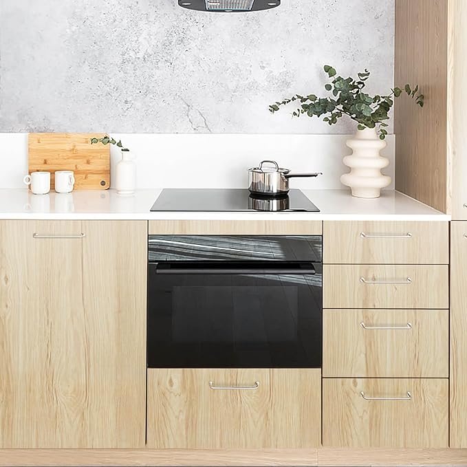 Wooden Wallpaper Removable Self-Adhesive Faux Wood Look Vinyl Decorative Roll Thicken No bubble Design