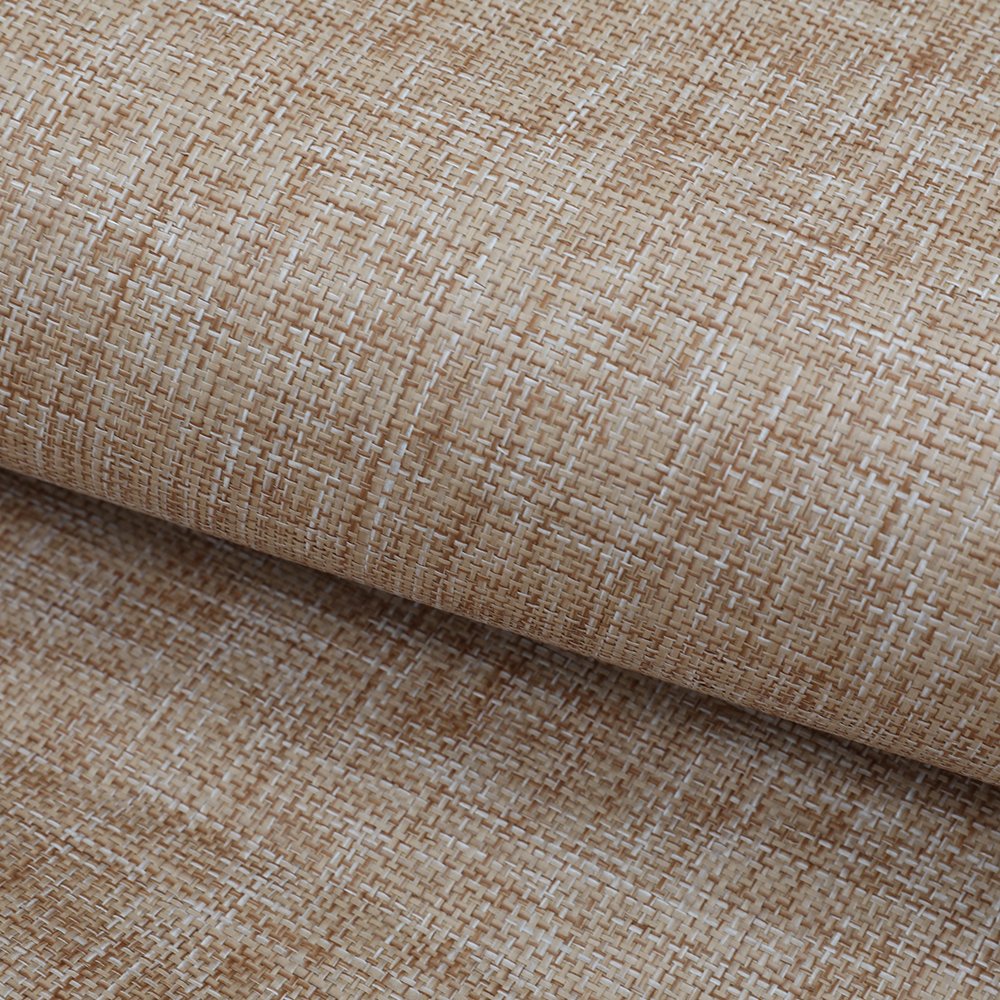 Mywind Free Sample New Design Natural Material Paper-Weave Modern Textured Wallpapers Brown Wallcovering For Home Hotel Decor