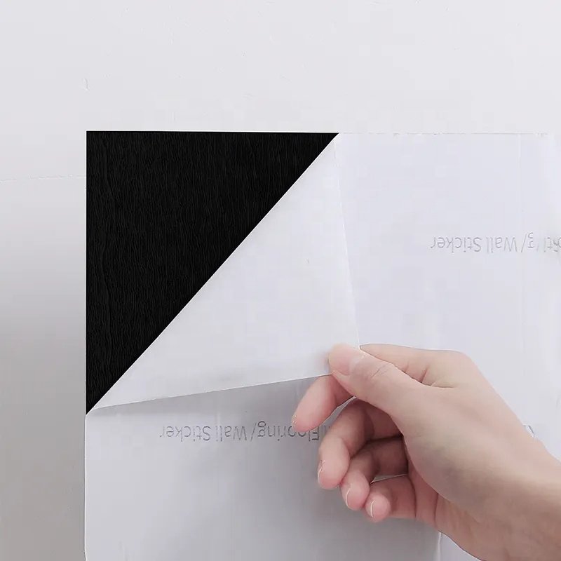 Self-Adhesive Grille Plate Fluted Wall Panel for Living Room TV Background Easy to Install Peel Stick Wallpapers Anti-Collision