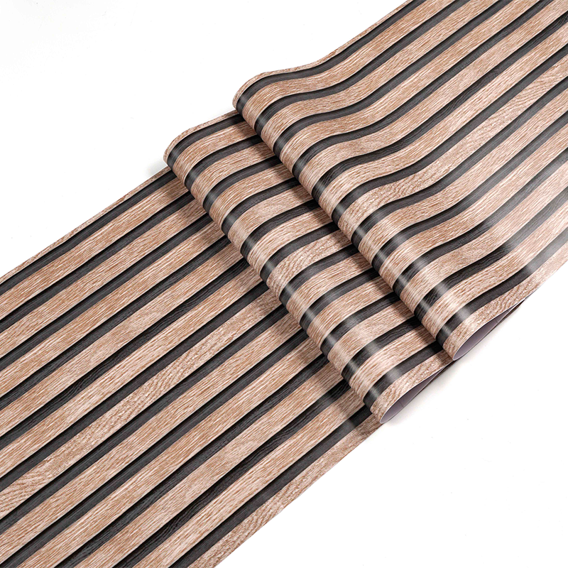 FUDI Wood Texture Wallpaper Peel And Stick Self Adhesive Waterproof PVC Vinyl Film Furniture Wall Decor