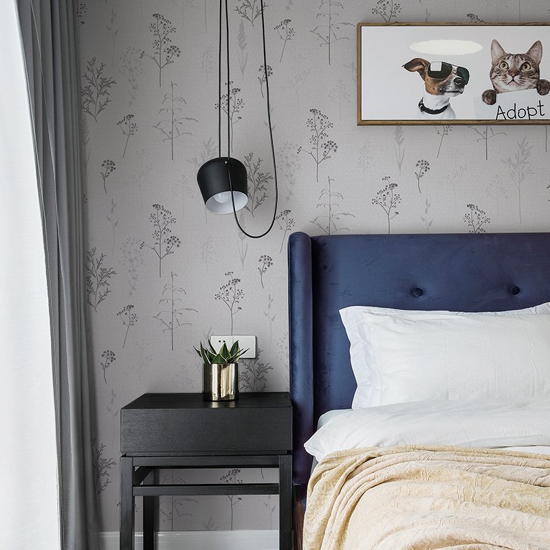 Elegant Small Flowers Design PVC Wallpaper Wholesale Wall Paper for Home