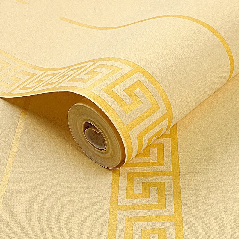 Wholesale retro non-woven wallpaper medium style back pattern 3D stereo brush wallpaper Background wallpaper