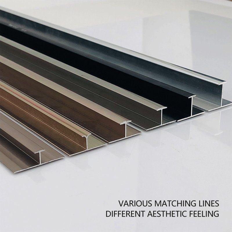 Aluminum profile I-shaped metal wire edge trimming metal wire, male corner