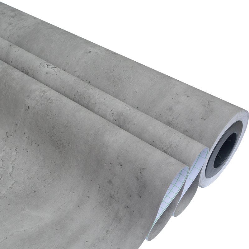 Home wall paper Vintage Cement Design Vinyl adhesive PVC Wallpaper office bar restaurant wall decoration 3D Cement Wallpaper