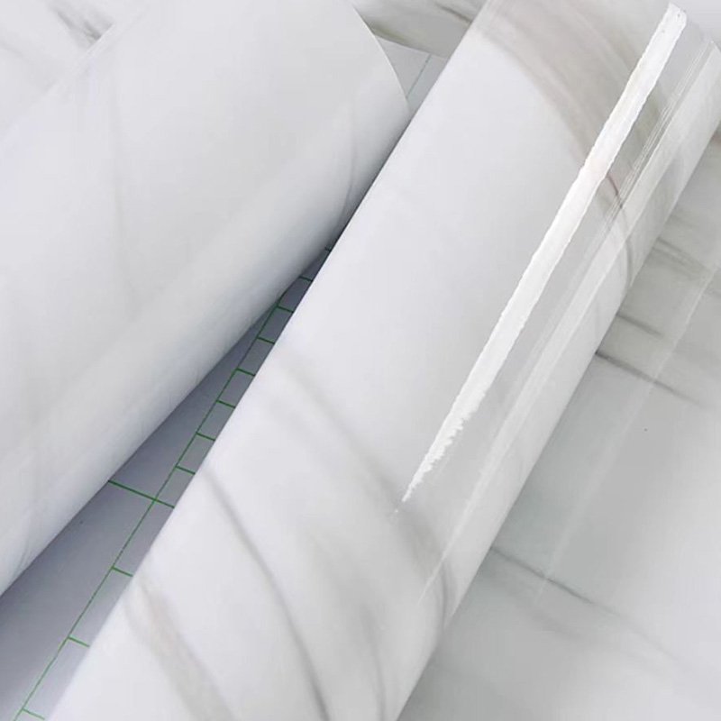 Hotel decoration removable self adhesive 3d marble stickers peel and stick waterproof marble wallpaper roll for bathroom kitchen