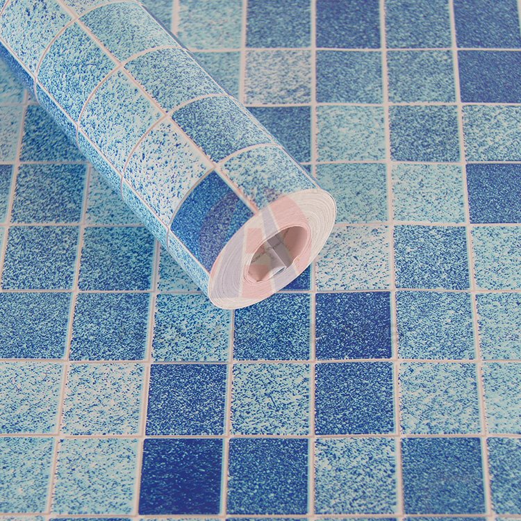 Cheap custom size vintage self adhesive 3d marble wallpaper rolls