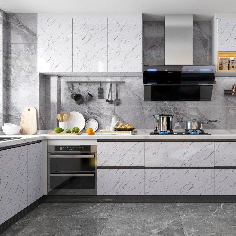 Factory Supply High Quality Eco-Friendly Waterproof Moisture-proof 3D Marble Wallpaper Rolls for Home Decoration