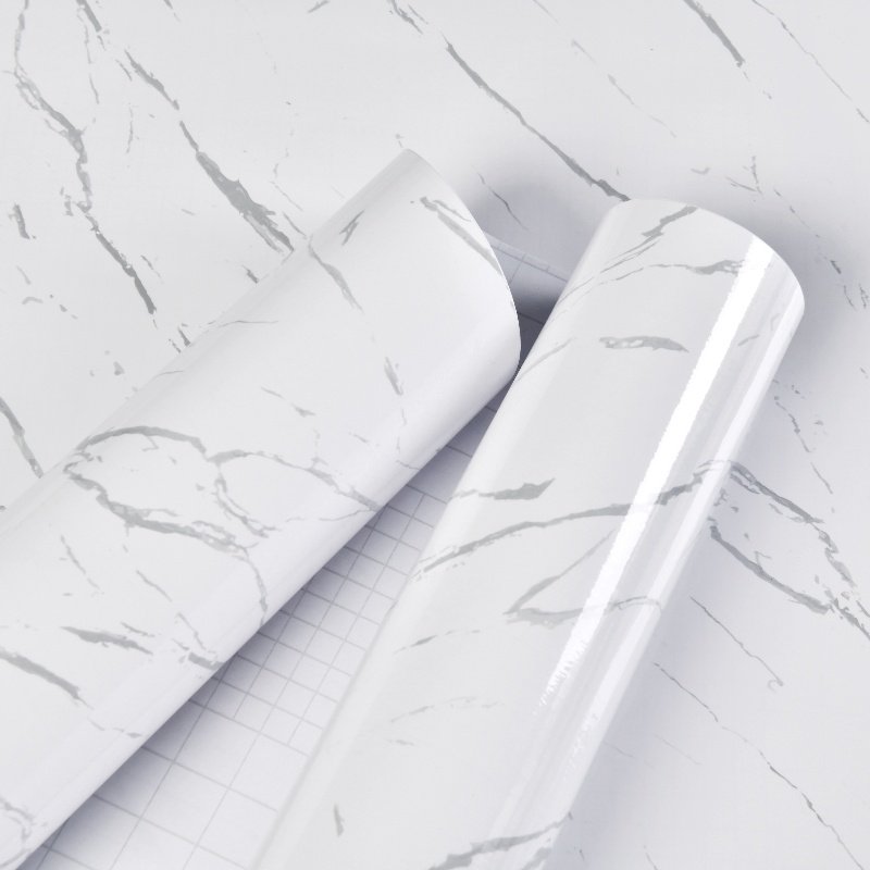 Factory Supply High Quality Eco-Friendly Waterproof Moisture-proof 3D Marble Wallpaper Rolls for Home Decoration