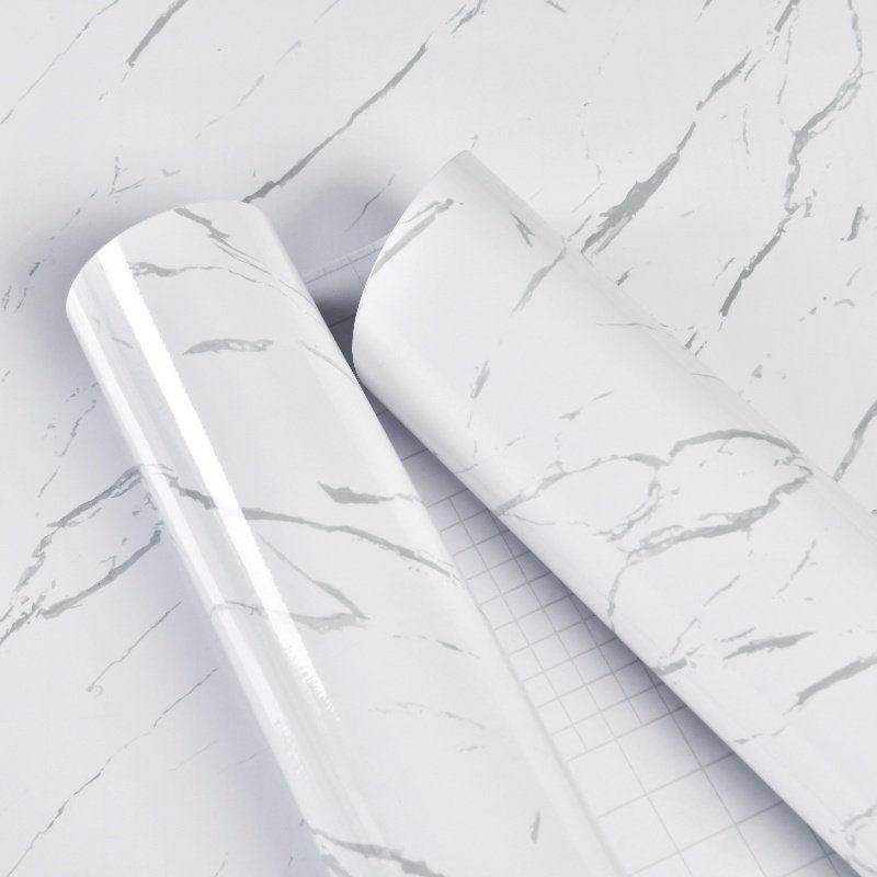 Factory Supply High Quality Eco-Friendly Waterproof Moisture-proof 3D Marble Wallpaper Rolls for Home Decoration