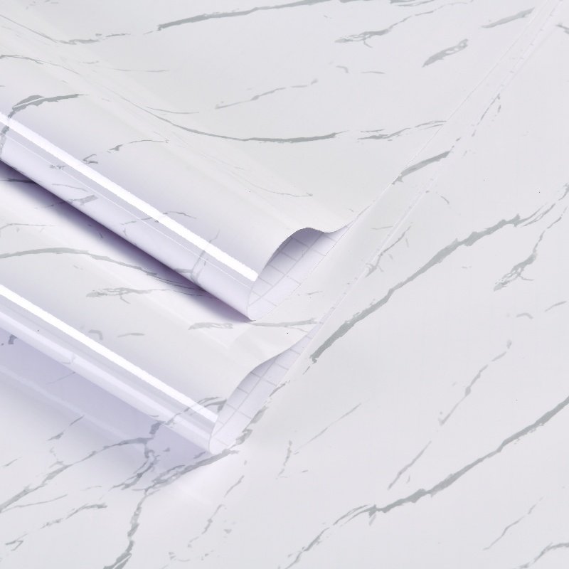 Factory Supply High Quality Eco-Friendly Waterproof Moisture-proof 3D Marble Wallpaper Rolls for Home Decoration