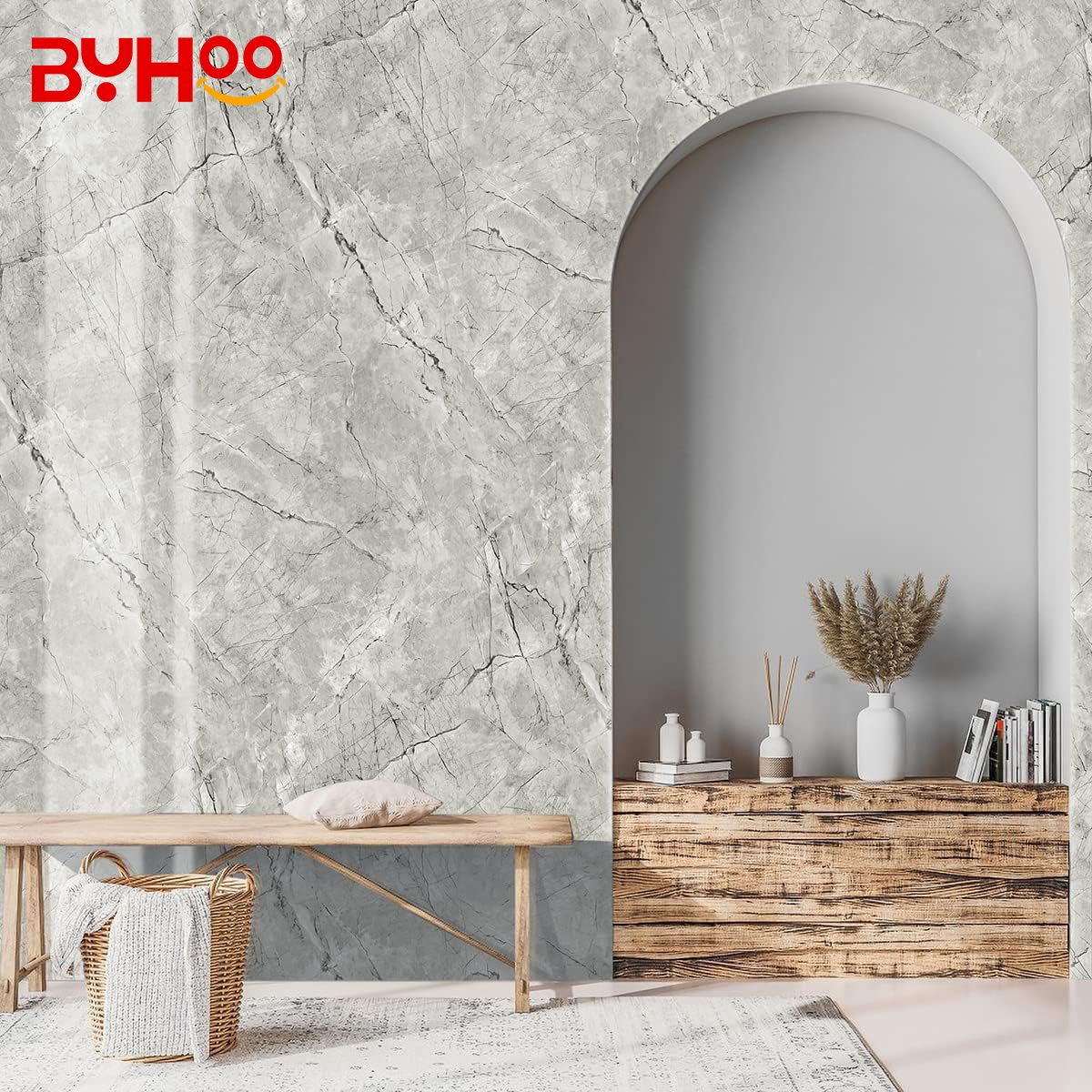 Cheap price custom Self-Adhesive Wallpaper Pvc Waterproof Moisture-Proof oilproof Wallpaper