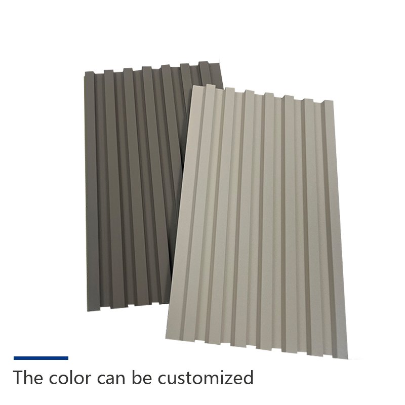Hot selling, easy to install, customizable color length, solid small seven grid wall panel