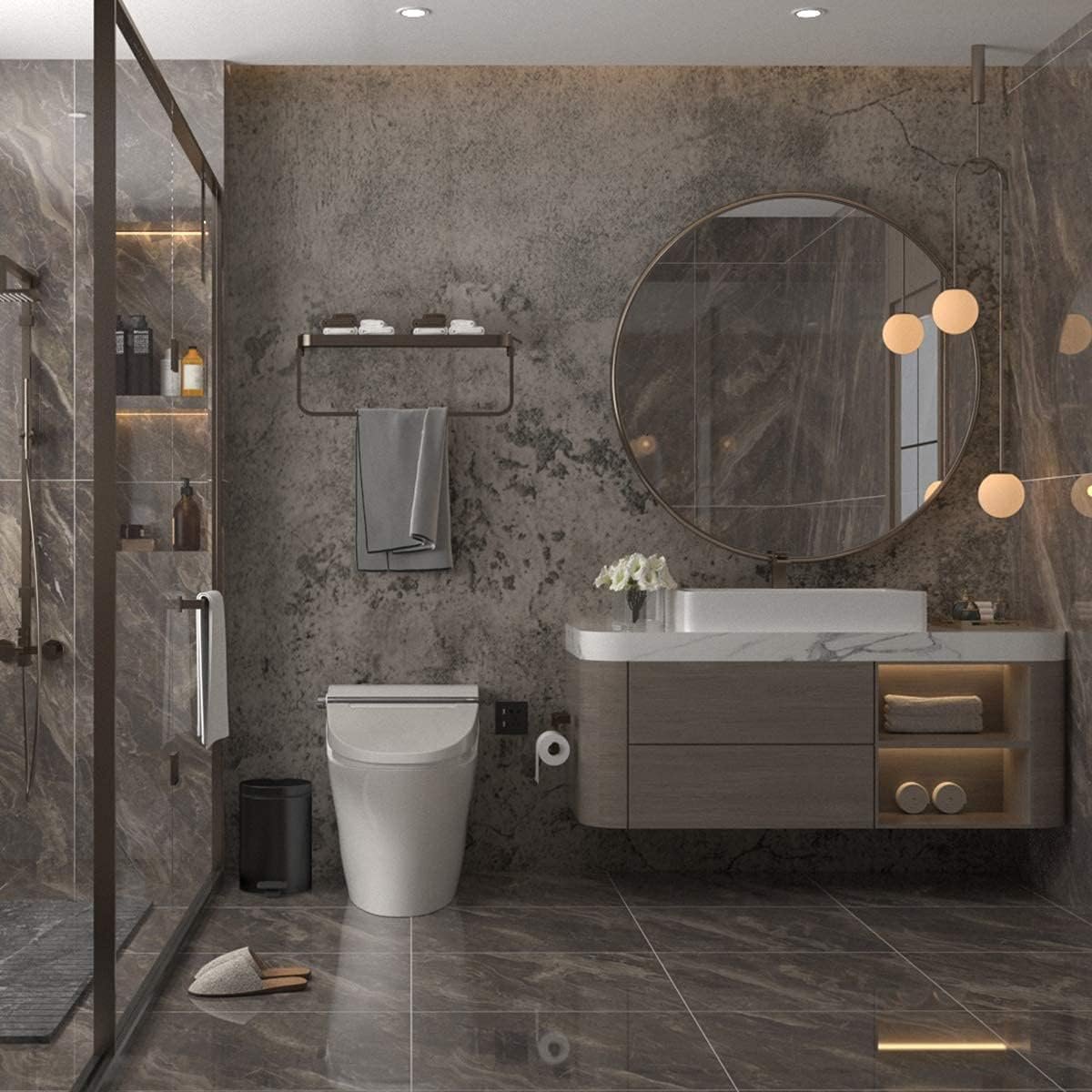 PVC Vinyl 3D Peel And Stick Cement Wallpaper Concrete Waterproof Self Adhesive Wallpaper For Walls Kitchen Bathroom