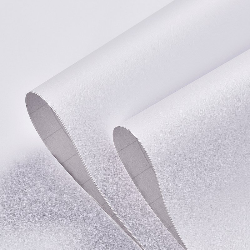 Self-adhesive Waterproof Mould-proof Pure White High Simulation Wallpaper for Home Refurbishing Bedroom TV Background