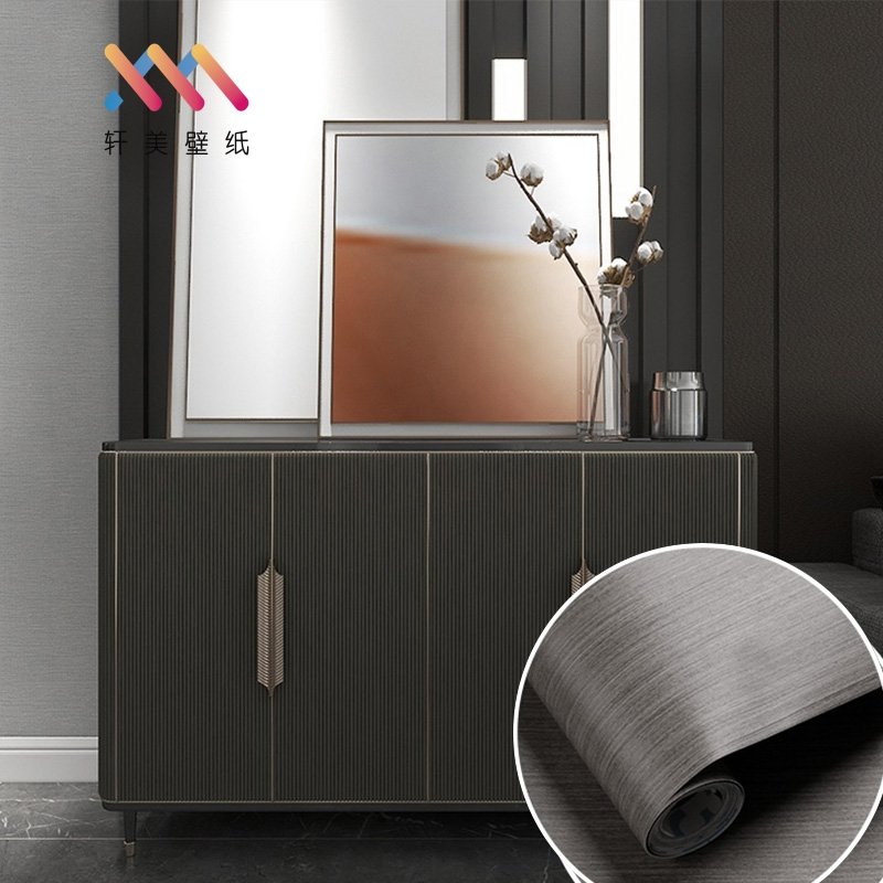 High quality 2ft width wood grain vinyl wall covering wallpaper wall paper roll for home decoration