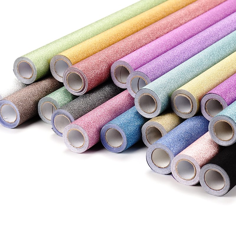 Shine Glitter wall wallpaper rolls Self adhesive wallpaper home decoration adhesive wall 3d wallpaper for living room wall paper
