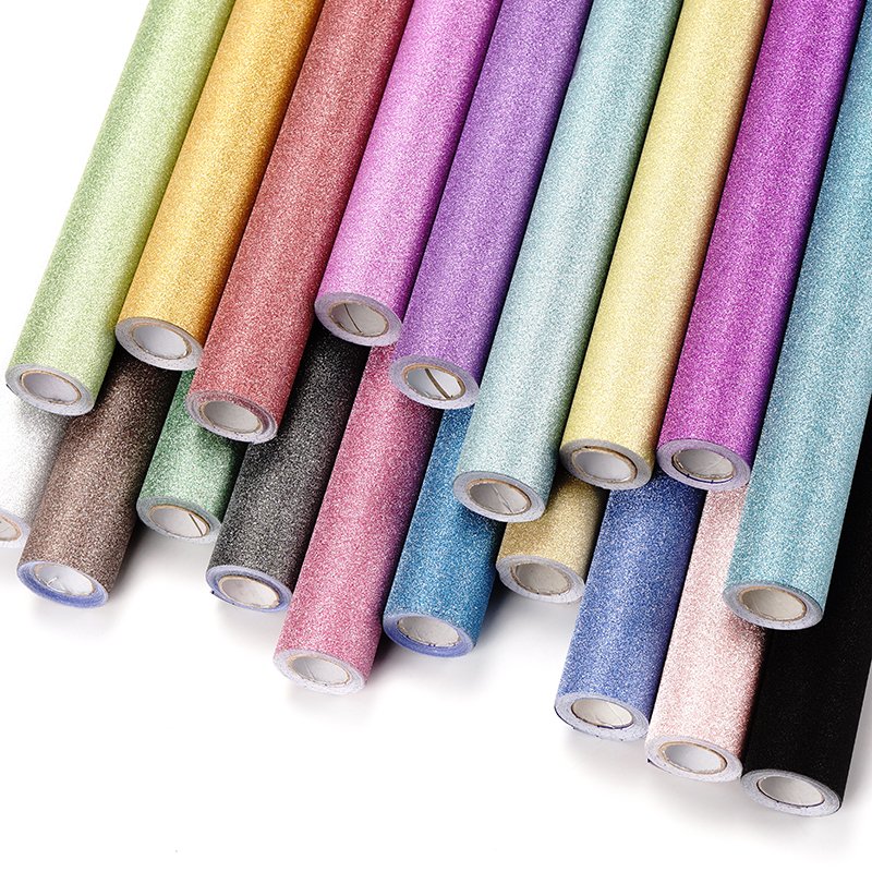 Shine Glitter wall wallpaper rolls Self adhesive wallpaper home decoration adhesive wall 3d wallpaper for living room wall paper