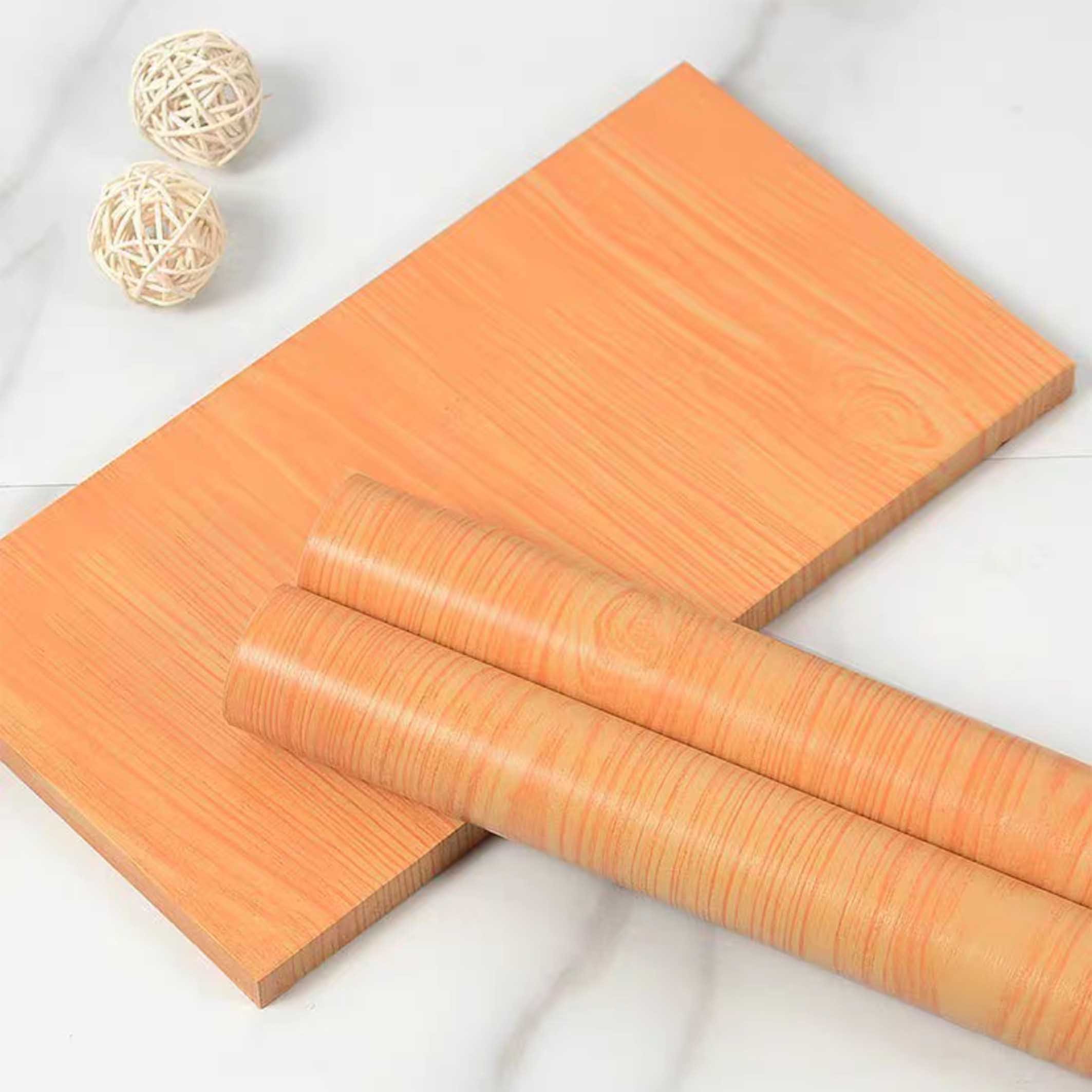 Low Price Wholesale pvc vinyl sticker roll wooden products stickers Self-Adhesive Wood Wallpaper With best quality