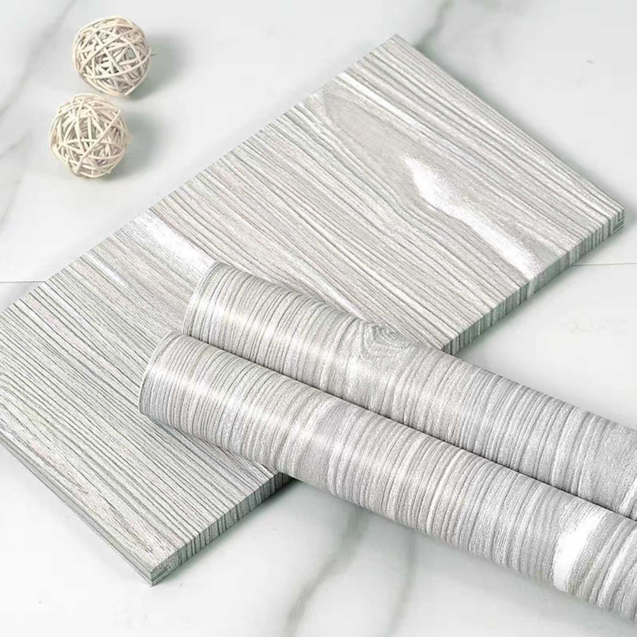 Low Price Wholesale pvc vinyl sticker roll wooden products stickers Self-Adhesive Wood Wallpaper With best quality