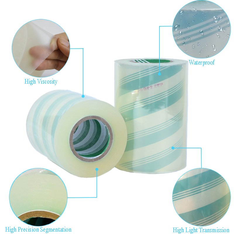 Factory Super Moisture Proof Glossy BOPP Transparent Roll Film Hot Cold Laminating Film Roll For Photo Printing
