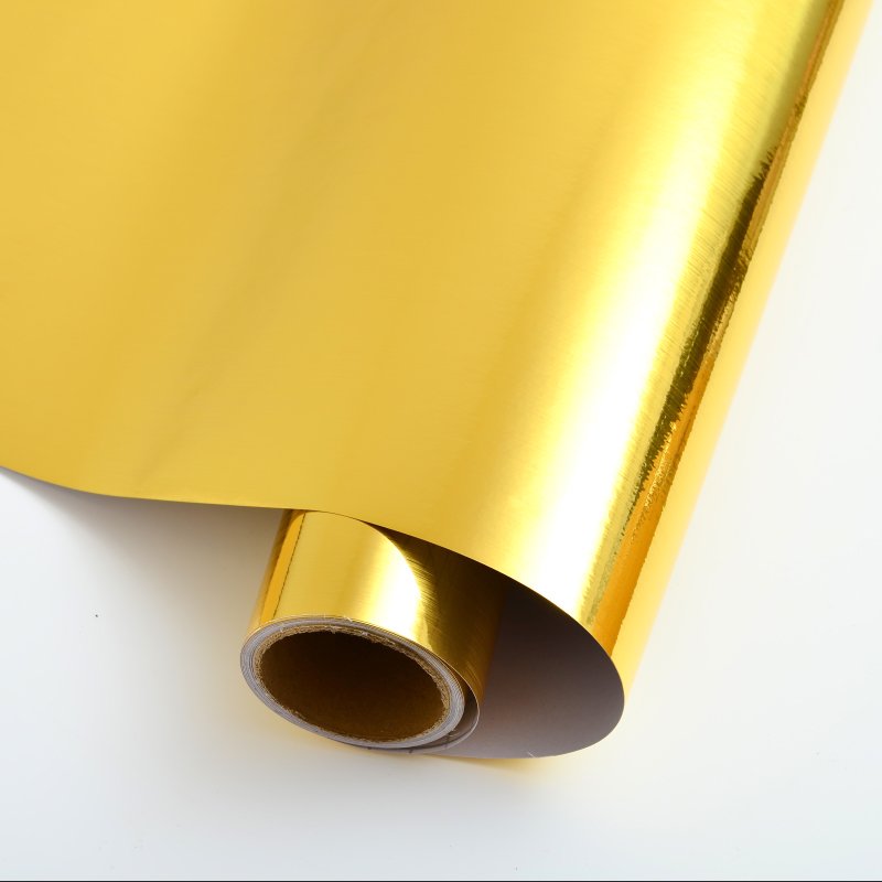Metal Style Sticker Decor Waterproof Wall Sticker Self Adhesive Wallpaper For Kitchen Countertop Living Room Cabinet Surface