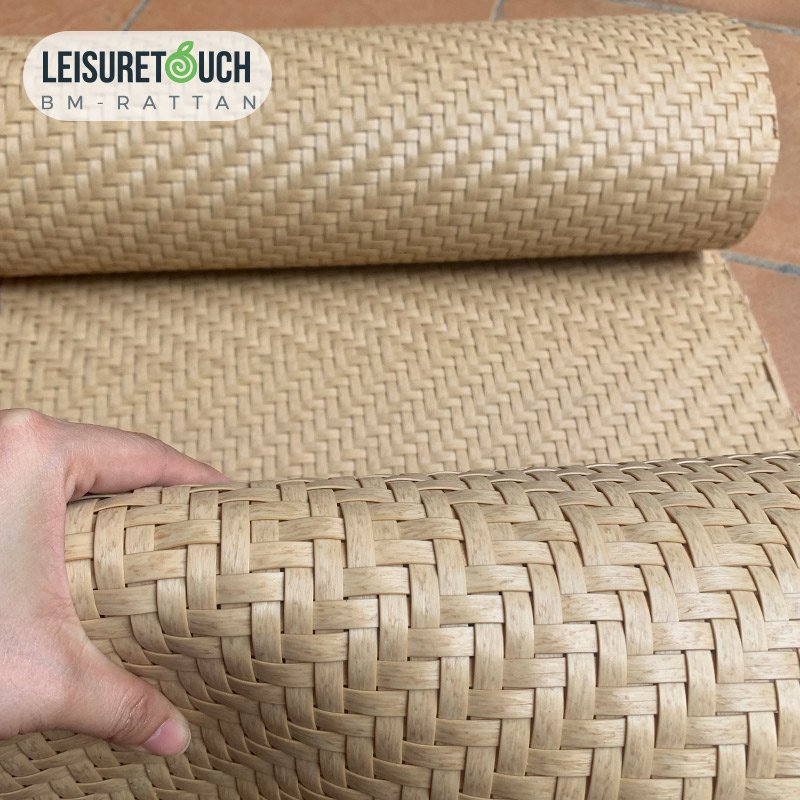 LTR Ceiling Material Wall Decoration Webbing Weave Synthetic Pe Rattan Sheet For Wall Ceiling