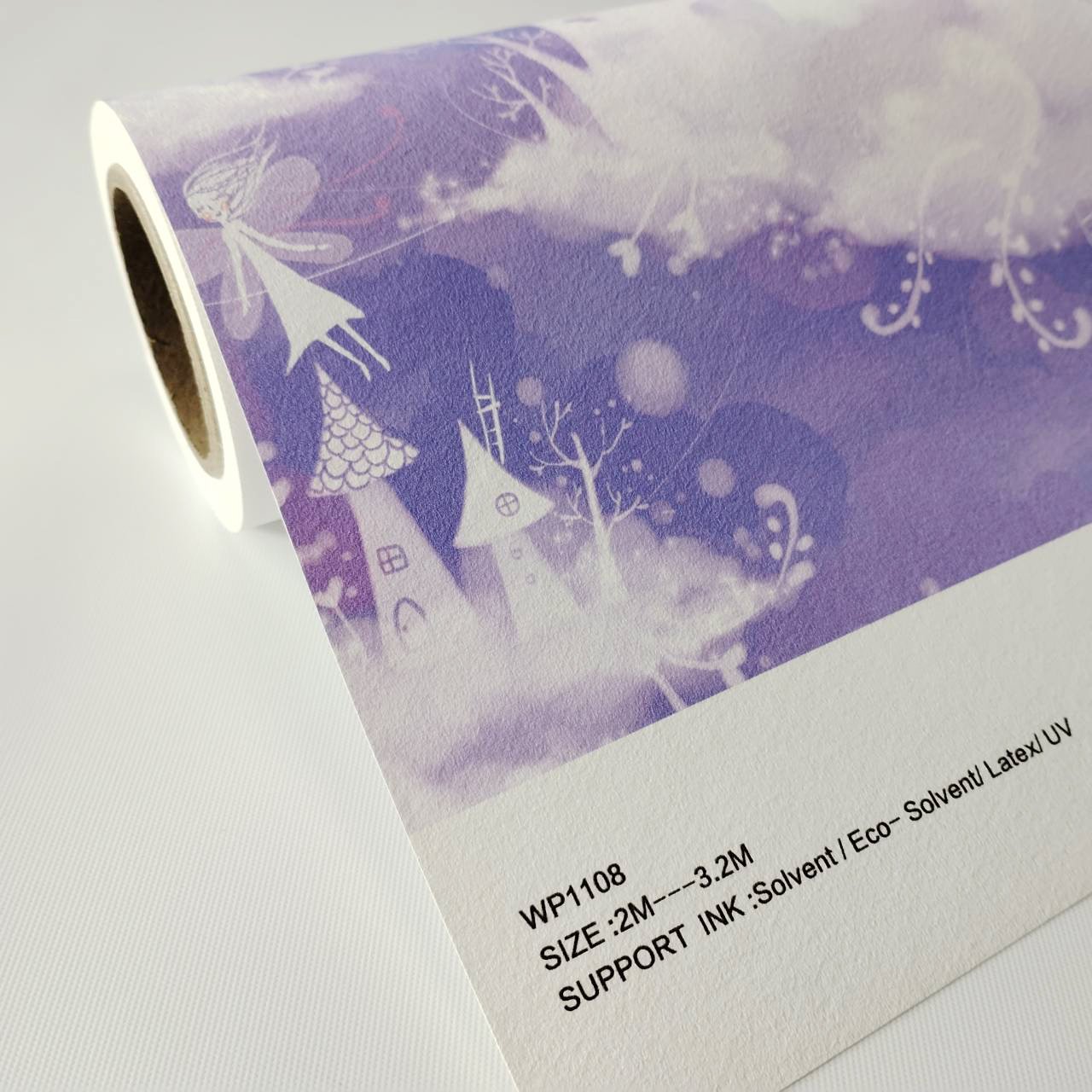 Hot Sale High Quality Printable Eco Solvent Pure Color Printable Wallpaper For Sale