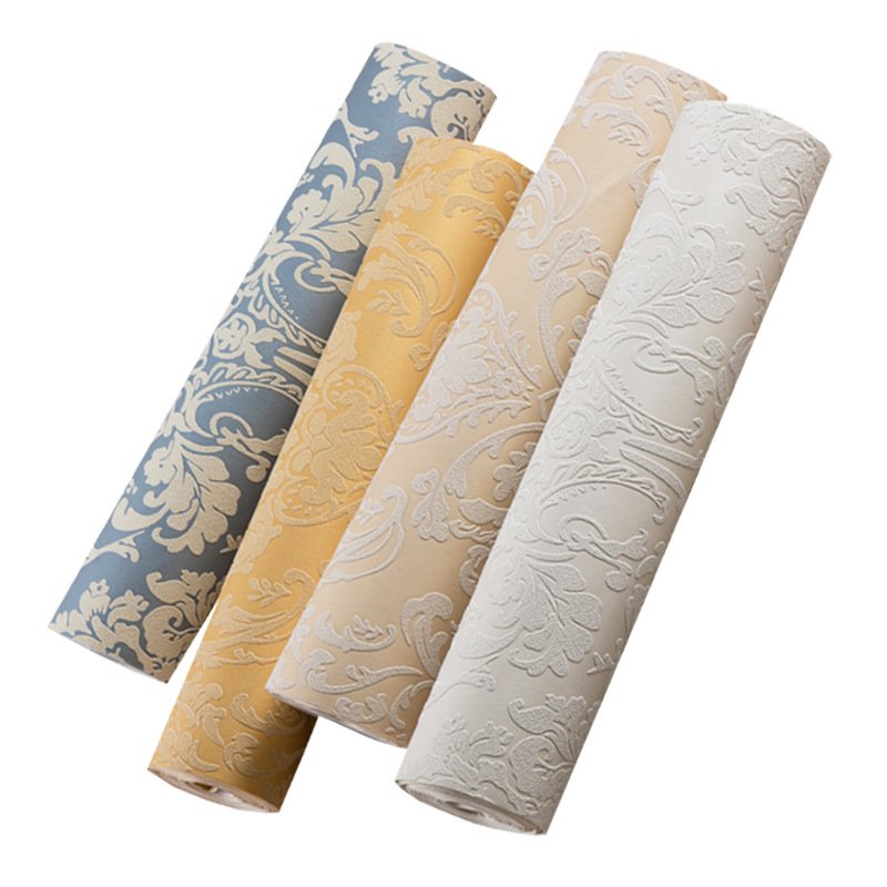 wallpapers for decor bedroom diy other wall rolls watertight stickers Brushing glue is non-self-adhesive texturized wallpaper