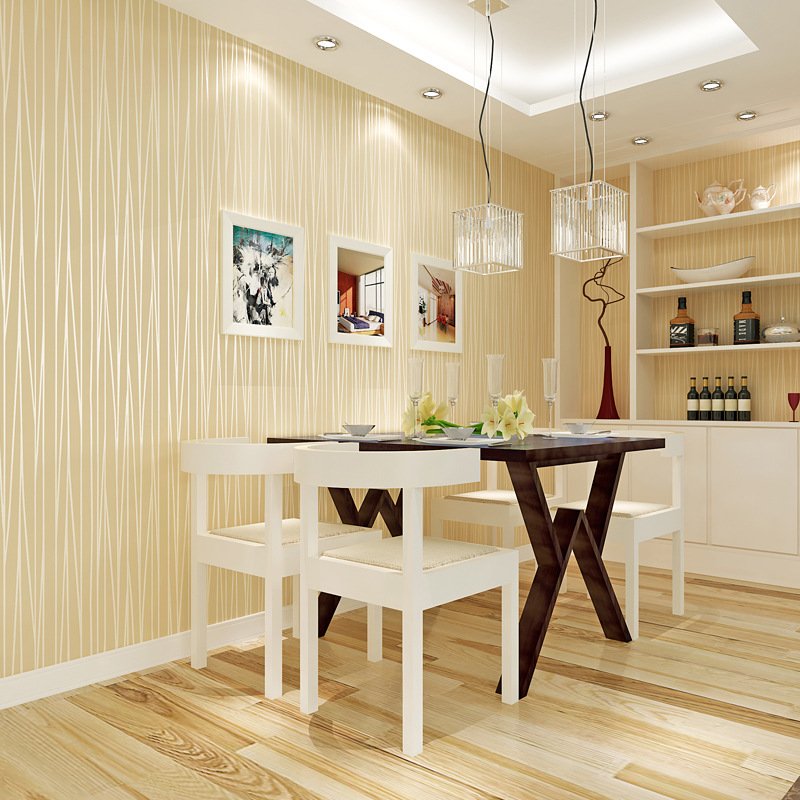 Simple Ring Vertical Stripe Non woven Wallpaper Living Room Bedroom Movie Sofa Background Wall 3D luxury wallpaper modern